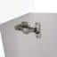 Meuble-lavabo simple mural 16 po avec plateau en céramique Deatsville