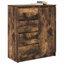 Sideboard With Drawers 71X35x84 Cm Engineered Wood-706542681