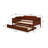 Wood Twin Daybed With Trundle Cherry