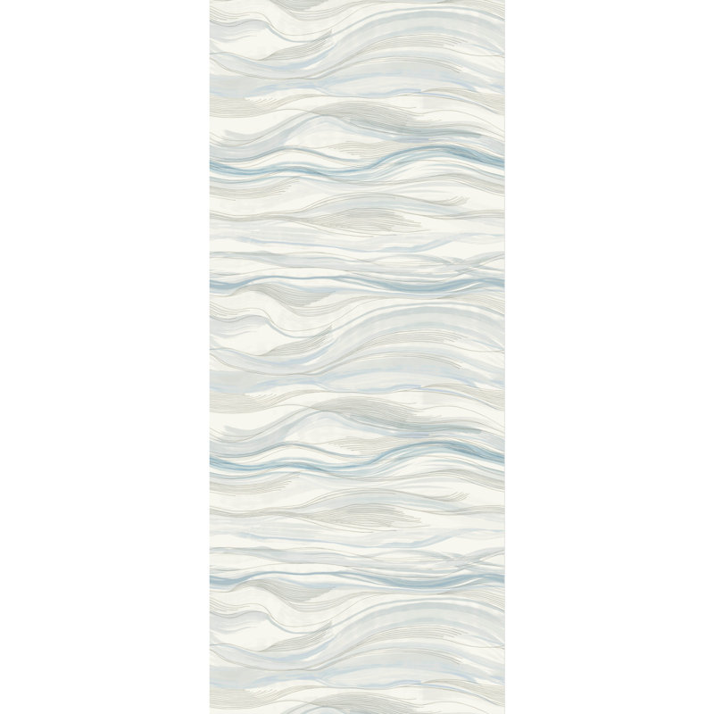 Almira Abstract Wall Mural, Blue