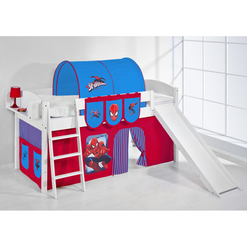 Spiderman European Single (90 X 200 Cm) Loft Bed Bed Frame