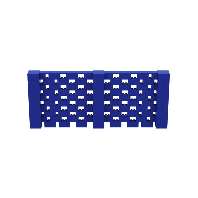 Ensemble mural Everblock, Bleu, H 60 po x l 144 po x P 12 po