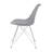 Jadan 5 - Piece Round Dining Set in White and Chrome