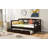 Twin Size Daybed Wood Bed With Twin Size Trundle-316883248