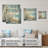 California Shoreline Window View I - Coastal Windows On Wood Print-617976070