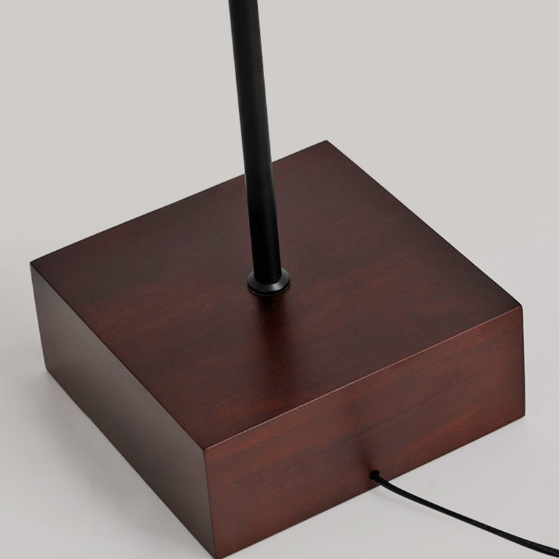 Lampe décorative en bois massif