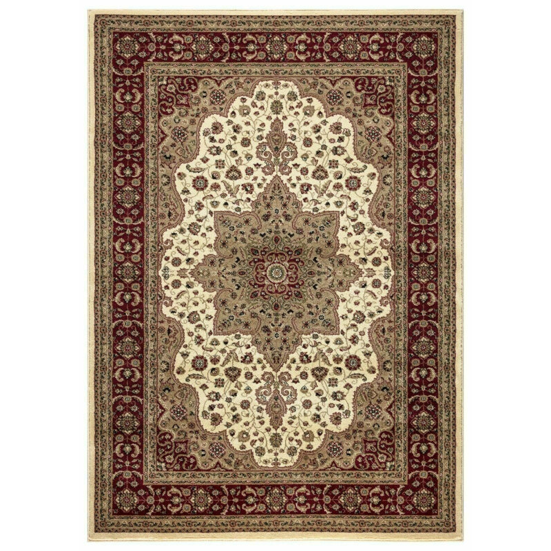 Karaman Floral Area Rug, Rectangle 80 x 150cm