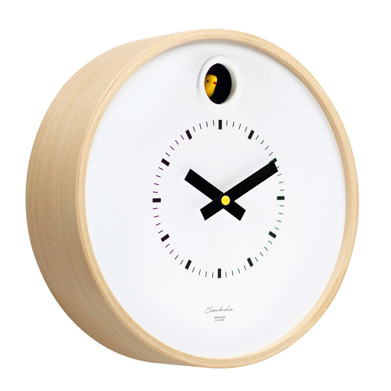 Dot White Cuckoo Clock