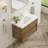 Wall-mounted Bath Vanity With Engineered Marble Top-1521156163-1521156162