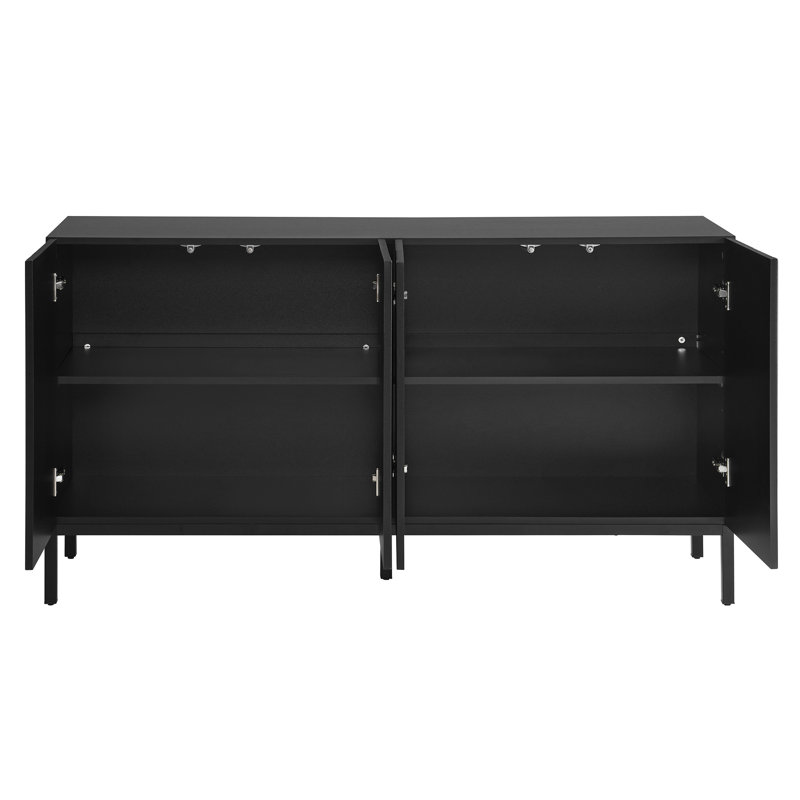 Amren 145cm Sideboard, Black