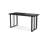 Black Rectangular Solid Wood+Iron desk-1000560072