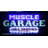 Enseigne lumineuse DEL «Muscle Garage Full Service Open 24 Hours»