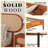 Solid Wood King Size Bed,Bohemian Platform Bed Frame,No Box Spring Needed-1330058815-1330058754