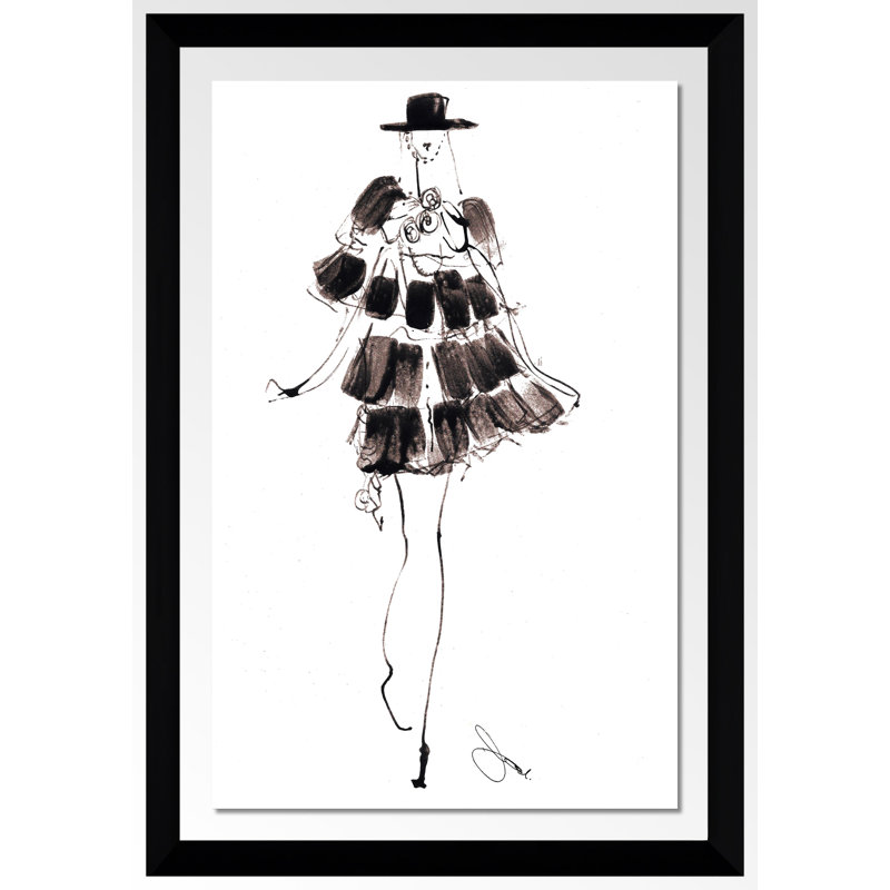 « eva two », impression sur toile, H 27,5 po x l 21,5 po x P 0,75 po, Cadre noir