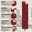 Ottohome Red Runner Rug-164076534-164076539