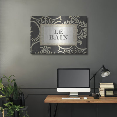 Art mural en métal «Le Bain» par Emily Adams
