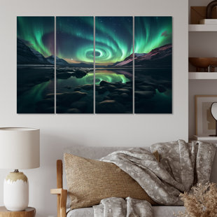 Bob Ross Northern Lights Canvas Art Print Bob Ross Poster Bob Ross Collection Bob Art Paintings Happy Accidents Bob Ross Print Decor Mountains Paintin