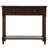 Traditional Design Console Table with Two Drawers and Bottom Shelf-1367724307