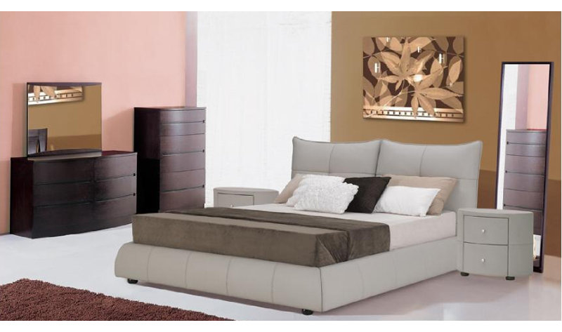 Ensemble de chambre configurable avec lit plateforme