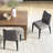 21" Wide Modern No Assembly Top-grain Genuine Leather Upholstered Dining Chair (Set of 2)-975791169-982343444