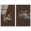 Secret Garden Set High-Gloss Frameless Acrylic Glass Wall Art Floral & Botanical Print by Oliver Gal, Ready to Hang, 10 x 15-99623106-99623116