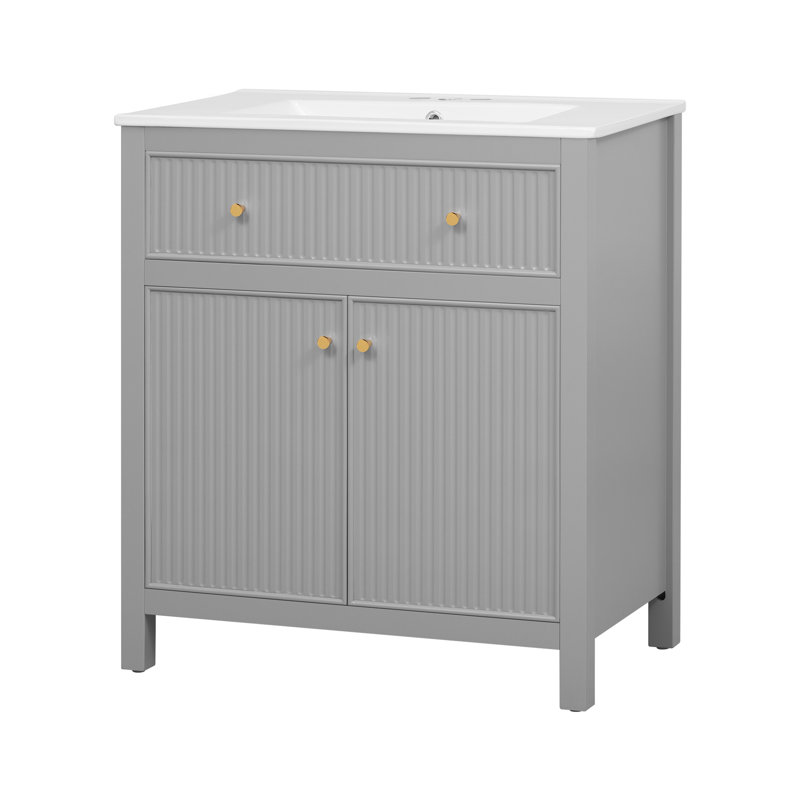 30" Single Bathroom Vanity Set