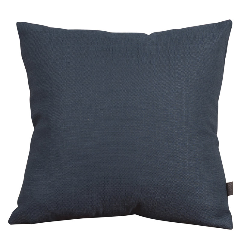 Housse de coussin Randal, Brun, H 16 po x l 16 po x P 1 po, Housse de coussin seulement - sans coussin