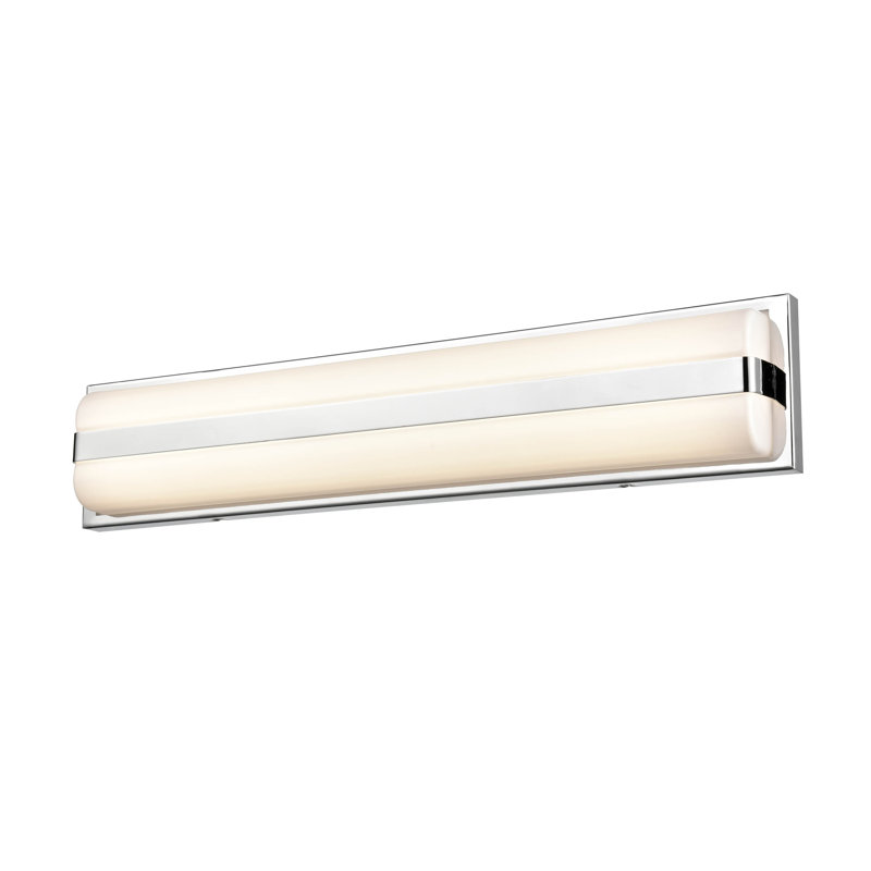 Éclairage pour meuble-lavabo à DEL 1 lumière Possing, Chrome