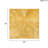 Abstract Burst Resin Wall Art - Hand Painted 30"w X 30"h Gold 30"x30" Decor Design-118281607