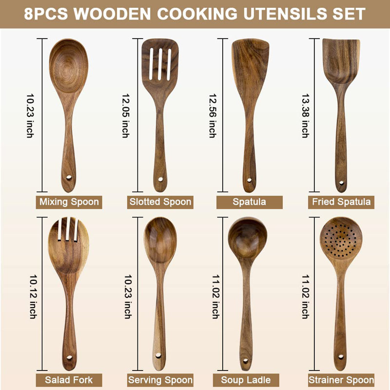 Union Rustic Campeaux 8 Utensil Set