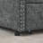 Queen Size Daybed With Drawers Upholstered Tufted Sofa Bed,,With Button On Back And Copper Nail On Waved Shape Arms, Grey (84.5"X63.5"X26.5")