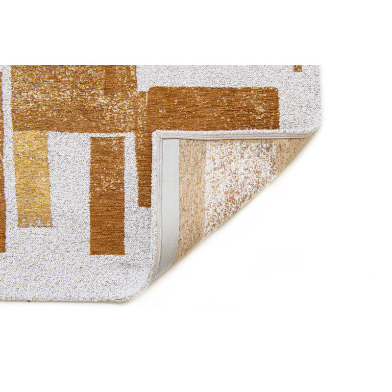 Geometric Recycled P.E.T Area Rug, Rectangle 80 x 150cm
