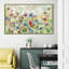 «Springtime Meadow Flowers», reproduction de peinture acrylique sur toile-29421897-29609517