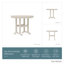 Table de salle à manger POLYWOOD-21320342-21320340