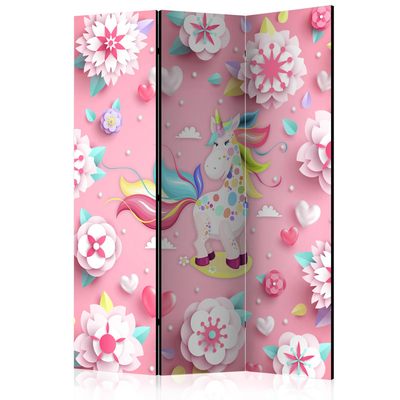 Katlyn 172cm H Folding Room Divider, 3