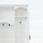 Classic All-in-One Hall Tree with Adjustable Shelves,Storage Bench with Dual Side Cabinets-1047963596