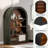 Bookcase With Wood Open Display
