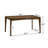 Rectangular Dining Table With Sturdy Wood Legs