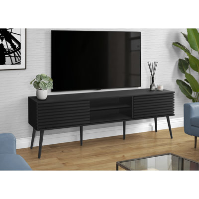 Tv Stand 72 Inch Media Entertainment Center Storage Cabinet Console Storage Shelves Bedroom Living Room Contemporary Modern