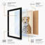 Cheetah's Gaze Modern - Framed Print-2087388274-2087388278