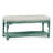 Summer Retreat Wicker Shelf Storage Bench-71425198-71425234