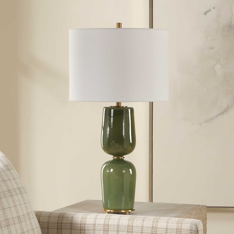 Uttermost Meyer Green Table Lamp