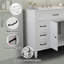 Meuble-lavabo 36 po avec lavabo en céramique-258439775