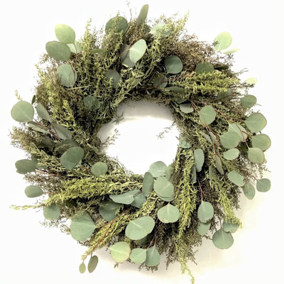 Dried Sylvan Glade Floral Spring Wreath