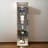 4-Layer Display Cabinet Modern Glass Showcase With LED Light & Door, White-1215551346