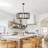Barines 8-Light Modern Industrial Geometric Farmhouse Chandelier-288747620