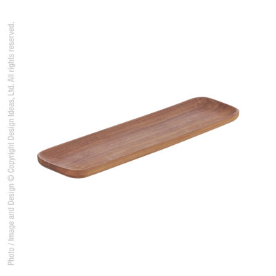 Millwood Pines Teak Platter