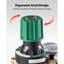 Régulateur d'oxygène, régulateur Oxy précis, jauge de gaz de soudage 0-4000PSI avec connexion d'entrée CGA-540 et connexion de sortie 9/16 "-18 HR, réglage de la poignée du PC