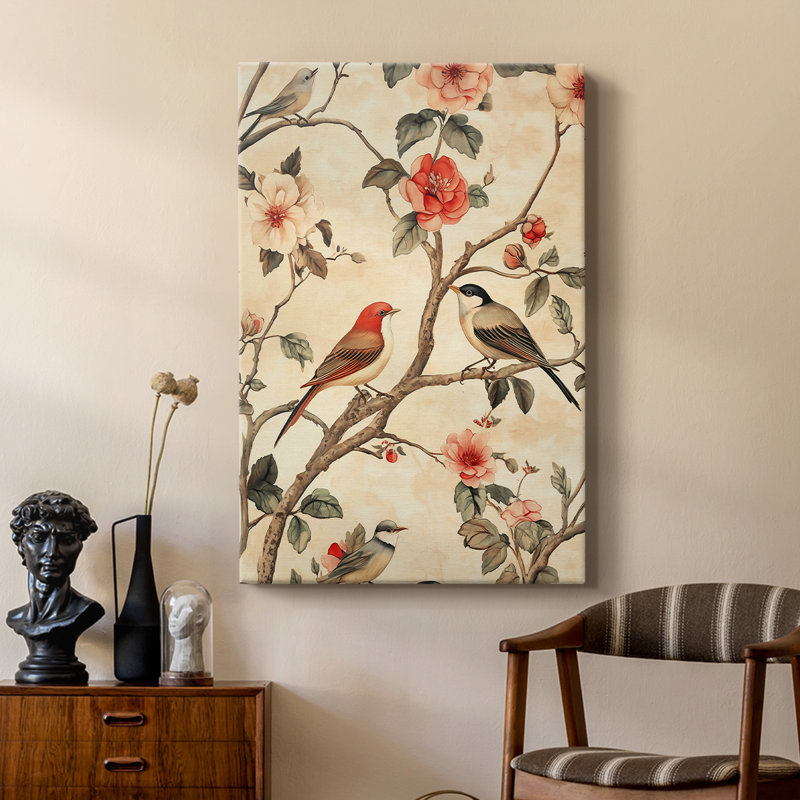 Série WOMRIS de WOMRIS - Toile tendue avec châssis Premium - Prêt à être accroché, H 60 po x l 40 po