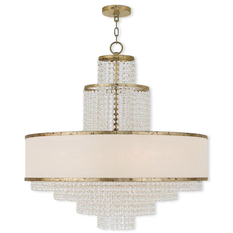 Keazia 8 - Light Drum Chandelier
